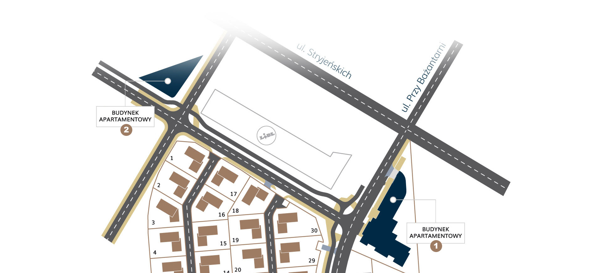 mapa_osiedla_luty Znajdź apartament | Prestige
